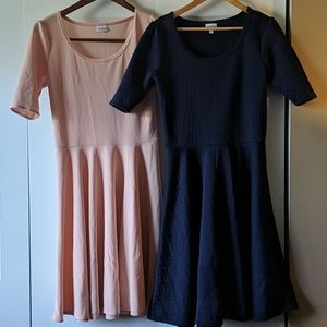 Set of 2 LulaRoe Nicole Dresses